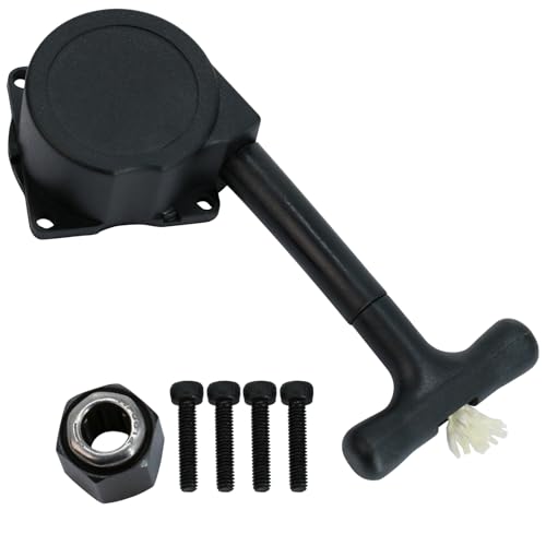 R020 Engine Pull Starter & 12mm One Way Bearing R025 Hex Nut Compatible with 1/10 RC Nitro Trucks Vertex VX 16 18 SH 21 Engines