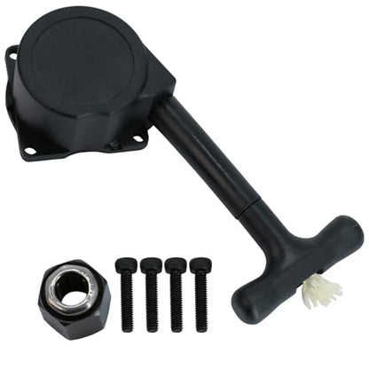 R020 Engine Pull Starter & 12mm One Way Bearing R025 Hex Nut Compatible with 1/10 RC Nitro Trucks Vertex VX 16 18 SH 21 Engines