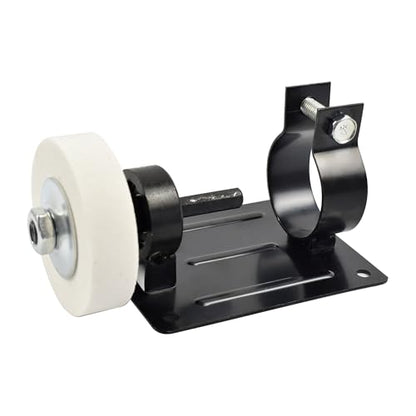 CHANCS Electric Drill Grinding Wheel Polisher Bracket Sharpener Converter Kit for Rotary Power Tools - color: White Cloth Wheel+bracket
