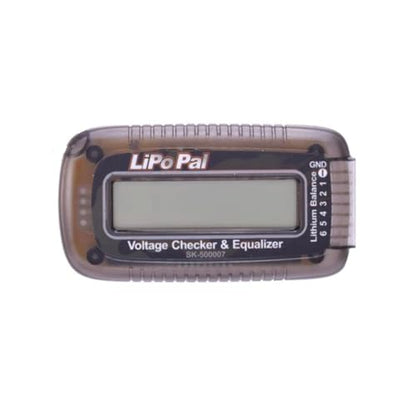 2-6S LiPo Battery Voltage Checker Equilizer Capacity Display Voltage Indicator Self Voltage Balancer for RC Car