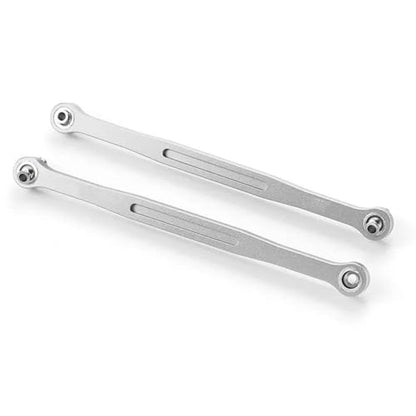 RC Links Linkage Compatible with for traxxas for XMAXX for Monster 1/5 RC Trucks Car Part Wheelbase Rc Steering Link Rod Set Steering Link Rod Set(Silver) - color: Silver