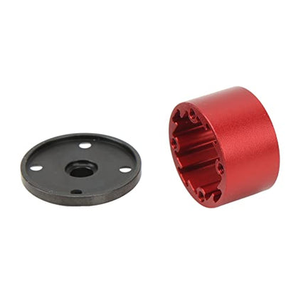 RC Differential Carrier Case Aluminum Alloy Diff Case 29mm Red Gear Box Cover for 7 8 Direct Replacement with Enhanced Durability and Extreme Load Performance