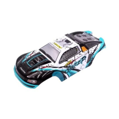 RC Body Shell 1/16 RC Car Body Shell Cover Upgrade Part RC Car Replace Parts Painted Body Shell DIY Accessory Lightweight Suitable for 16101 16102, Green - color: Green