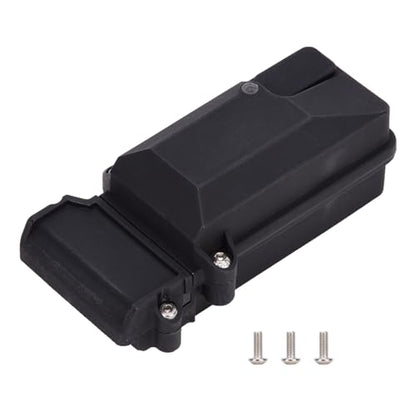 Tbest Waterproof RC Receiver Box, Sealed Dustproof Aluminum Enclosure RC Crawler Protection for RC Car Enthusiasts Off-Road Adventures Outdoor Hobbyists