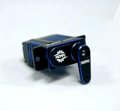 NSDRC Limited Edition RS100 SERVO & Horn - Blue (HELIDIRECT) - color: Blue