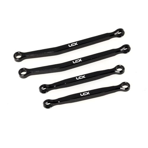 LCX Racing 1/30th RC Crawler Car CNC Machined Aluminum Suspension Link Linkage for Axial SCX30, Upgrades Parts Accessories (Upper)
