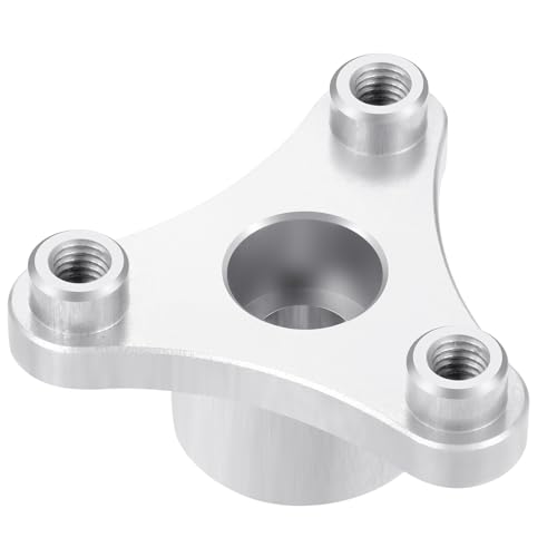 Metal Aluminum Alloy 7075 RC Slipper Clutch Eliminator Compatible with Traxxas 1/10 Stampede/Slash 4x4 VXL RC Car Upgrade Parts (Silver) - color: Silver