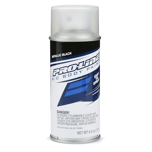 Pro-line Racing Pro-Line RC Body Spray Paint - Metallic Black PRO643702
