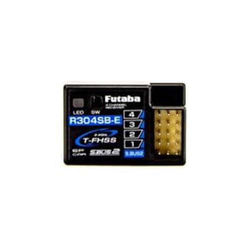 Futaba 01102180-3 R304SB-E 2.4GHz T-FHSS 4-Channel Telemetry Micro
