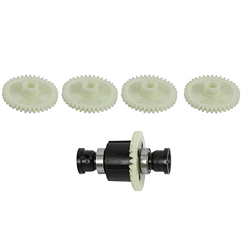 4Pcs Main Drive Gear 38T with 2Pcs RC Car Differential Assembly