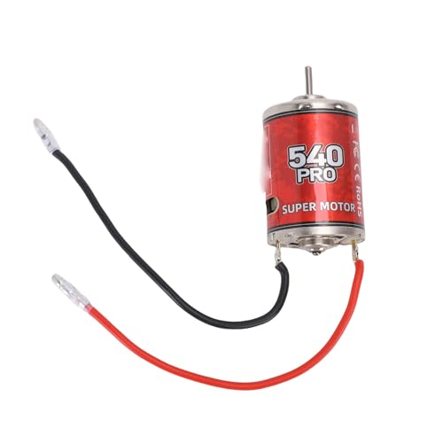 SUNGOOYUE RC Car Motor 16T High Torsion Brushed Motor, Smooth Running 540 550 Replacement for Hsp Vehicles, Ideal for Crawlers and Offroad RC Trucks