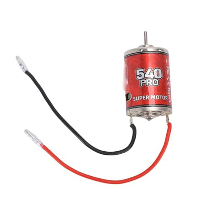 SUNGOOYUE RC Car Motor 16T High Torsion Brushed Motor, Smooth Running 540 550 Replacement for Hsp Vehicles, Ideal for Crawlers and Offroad RC Trucks