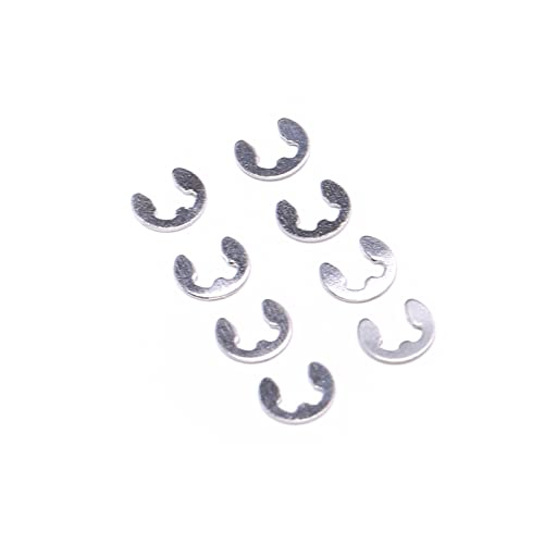 Upgrade Suspension Pins with E Clips 48mm 4PCS Stainless Steel Hinge Pin Set Compatible with Traxxas Slash 2W D 1 10 RC Car Parts Replacement