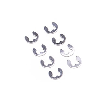 Upgrade Suspension Pins with E Clips 48mm 4PCS Stainless Steel Hinge Pin Set Compatible with Traxxas Slash 2W D 1 10 RC Car Parts Replacement