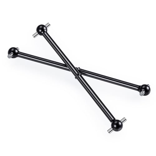 1 Pair Rear CVD Drive Shaft Fits for 1/10 Tamiya DT02 RC Beach Buggy Off-Road | RC Car Upgrade Replacement Parts,Aluminum Alloy,2pcs