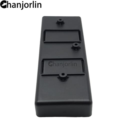 1/10 Crawler Car Battery Tray Case RC Hard Plastic Battery Box Accessories for 2S Lithium & 7.2V NiMH Battery Compatible with 1:10 Off Road Buggy Car Traxxas TRX4 Axial SCX10 II (Black) - color: Black