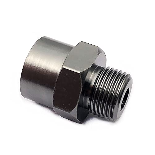 FainWan 4Pcs Aluminum 12mm Turn 17mm Wheel Hex Hub Conversion Adapter for 1/10 RC Car Upgrade Parts