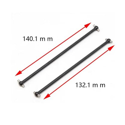 Compatible with Losi for Rock for Racer for Buggy 1/10 RC Car Upgrade Parts Accessories 1 Set Metal Front Rear Drive Shaft Dogbone RC Car Accessories