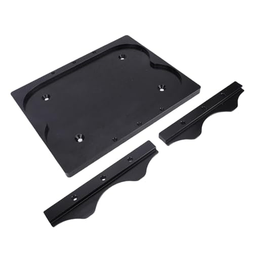 Battery Billet Pallet Battery Tray Battery Mount 6061-T6 Aluminum Alloy Anodized Universal Replacement for Optima 34 78 Batteries with High Strength Secure Installation