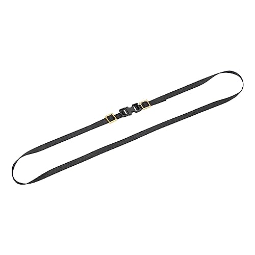 5pcs 1/10 Scale RC Tie Down Straps, Sturdy Length Adjustable Luggage Rope Roof Rack Tie Down Straps, Crawler Accessories, for RC (Black) - color: Black