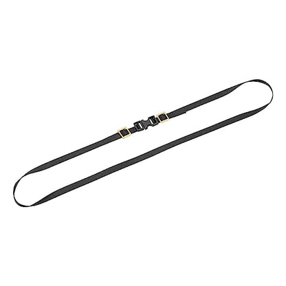 5pcs 1/10 Scale RC Tie Down Straps, Sturdy Length Adjustable Luggage Rope Roof Rack Tie Down Straps, Crawler Accessories, for RC (Black) - color: Black