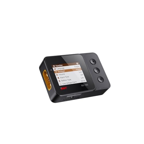 ISDT BG-18S Battery Tester, Capacity Checker, and Balancer with LCD Display for Life, LiPo, LiHv, and ULiHv Batteries (12–18S)