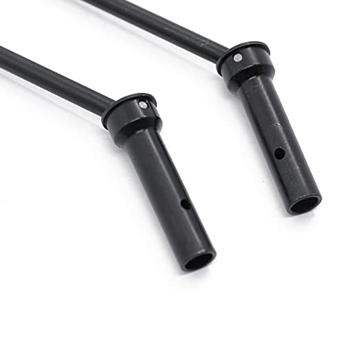 2PCS Harden Steel Metal Front Rear Universal CVD Universal Joint Drive Shaft for RC Car ARRMA 1/5 KRATON 8S MAKX181F/RS