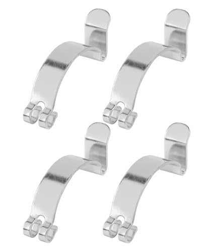 4PCS Air Filter Clips,Car Accessories Heavy Duty Metal Air Cleaning Filter Box Housing Clip for Fastening Connections,Automotive Replacement,Compatible with Various Car Models