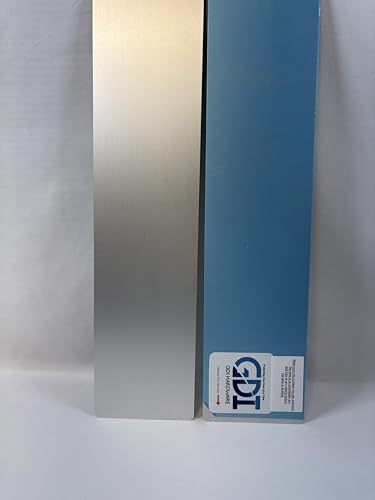 Protection Plates/Push Plates (Aluminum, 4 x 16) - color: Aluminum, size: 4 x 16