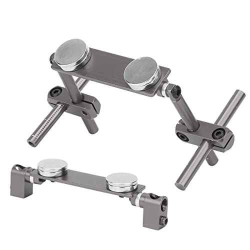 Milltrip RC Magnetic Body Mounts,Magnetic Body Shell Mount | Aluminum Magnetic Body Shell Mount Kit, Body Post Mount for 1/10 RC Racing Car(Titanium) - color: Titanium