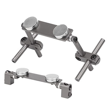 Milltrip RC Magnetic Body Mounts,Magnetic Body Shell Mount | Aluminum Magnetic Body Shell Mount Kit, Body Post Mount for 1/10 RC Racing Car(Titanium) - color: Titanium