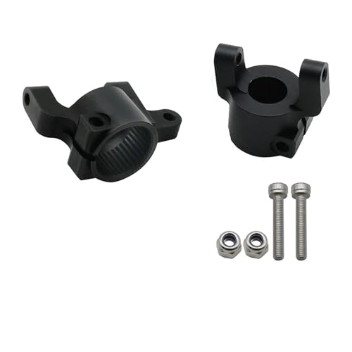 SCX10 II AR44 Axle Upgrade Parts Bevel Gear Set Universal Shaft Steering Knuckles Servo Link for 1/10 RC Crawler Axial 90046(10) - color: 10