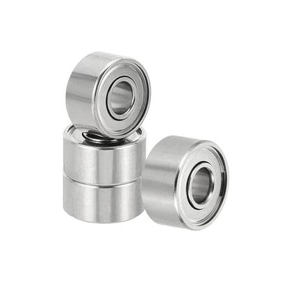 uxcell 4 Pack 693ZZ Deep Groove Ball Bearings, 3x8x4mm Chrome Steel Double Shield Bearing for Electric Motor, Home Appliances, Garden Machinery, (ABEC5) - size: 693ZZ