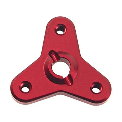 Aluminum Alloy Slipper Clutch Eliminator Compatible with Traxxas E-Maxx E-Revo Summit T-Maxx 3.3 Revo 3.3 1/10 RC Car Upgrade Parts (Red) - color: Red
