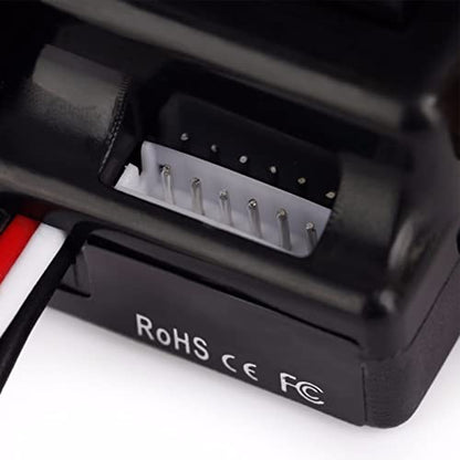 Brushless ESC, 80A Sensored Brushless Motor Speed Controller with 5V/3A BEC Output for 1/10 RC Car
