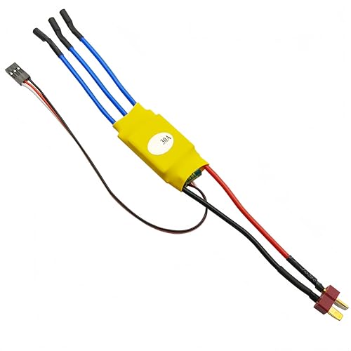 ESC 30A Brushless Motor Electronic Speed Controller with T Plug for RC Plane Helicopter