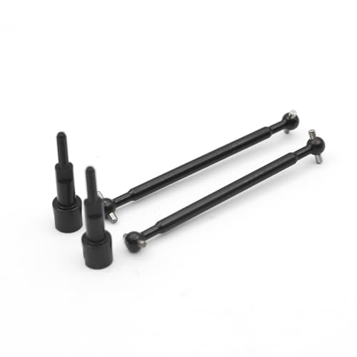 Steel Front and Rear Drive Shaft Axle Set RC Upgraded Parts for RLAARLO AM-X12 AM-D12 RC Car