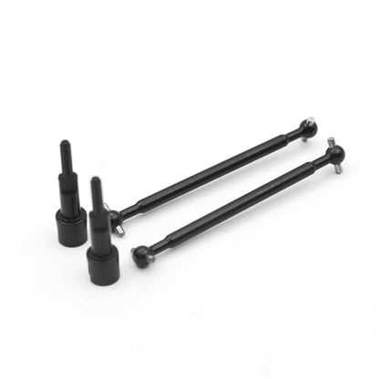 Steel Front and Rear Drive Shaft Axle Set RC Upgraded Parts for RLAARLO AM-X12 AM-D12 RC Car