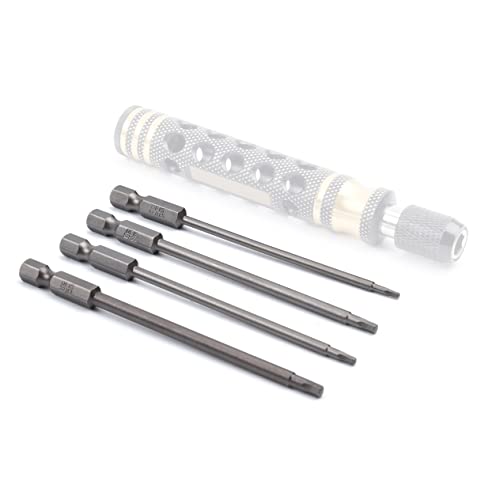 RC Hex Bit 1.5 2.0 2.5 3.0mm Hex Head Allen Wrench Drill Bit Set for Screwdrivers Electric Screwgun/Power Drill