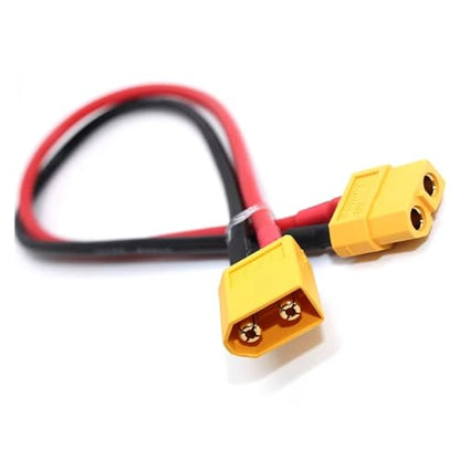 XT60 Female To Male XT60 12awg 150mm 200mm 300mm Silicone Wire Connector Plug Adapter Extended Cable For RC Car Lipo Parts Replacement RC Upgrade Parts(200mm) - size: 200mm