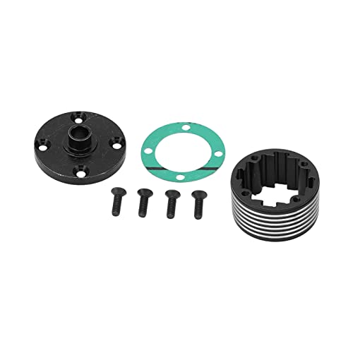 Metal Front Middle Rear Universal Differential Case 8655, Differential Case for ZD Racing DBX - 07 EX - 07 1/7 RC Car, Steel Material Durable Differential Gearbox with Aluminium Al