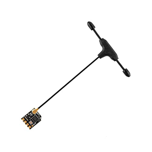 RM RP1 ELRS FPV Receiver - 2.4ghz ExpressLRS Nano Receiver Drone RX Module with 65mm UFL T Antenna for FPV Drone Tiny Whoop Fixed-Wing RC Plane by Speedybee