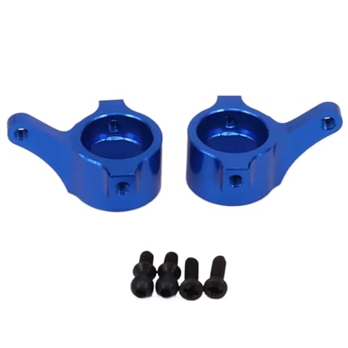 RC Steering Knuckle Block for Hobbico Dromida BX MT SC4.18 Revel 24540 Scorch 1/18 Steering Knuckle Set (L/R) Short Course Truck for Buggy Parts(Blue) - size: Blue