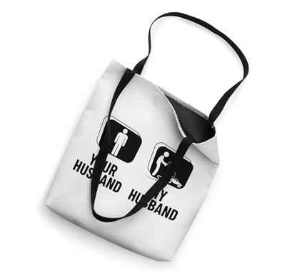 Remote Control Racing Your Husband My Husband Wife RC Cars Tote Bag