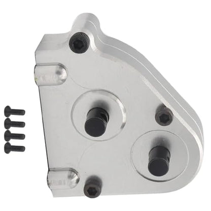 RC Car Parts for MN128 MN86 MN86S MN86K MN86KS for MN for G500 1/12 RC Crawler Car Upgrade Parts Metal Transmission Gearbox Transfer Case(Silver) - color: Silver