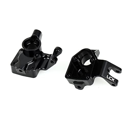 LCX Racing 1/18th RC Crawler Car Front Portal Axles Aluminum Steering Knuckle for Axial Capra UTB18 Unlimited Trail Buggy, Upgrades Parts Accessories (Steering Knuckle)
