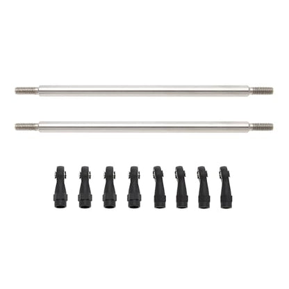 MEUS RACING 1/10 Links Steel Chassis Links Kit for Traxxas TRX4 Axial SCX10 Tamiya CCO1 Redcat Gen8 1/10 RC Crawler (110mm) - size: 110mm