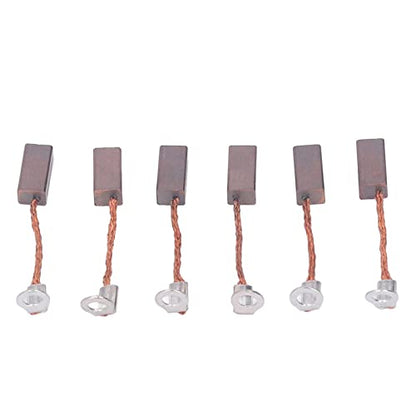 6pcs RC Carbon Motor Brush Climbing Car Brush Motor Replacement Part 35mm for 540 550