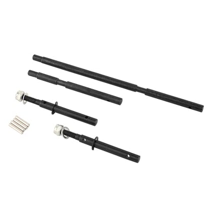 Hard Steel Front Rear Portal Axle CVD Shaft for 1/10 RC Crawler Axial Wraith 90018 RR10 AX10 Upgrade Part (Rear Shaft)