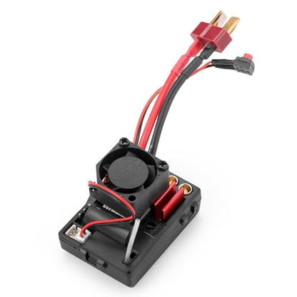 HAIBOXING 1/12TH 1/16TH Scale RC Cars Part Receiver, Brushless RC Truck Spare Parts Brushless ESC/Receiver with Cooling Fan Apply to 903A & 16890A (E785)